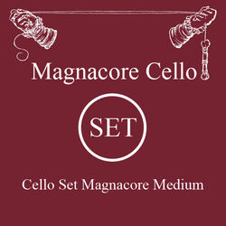 סט מיתרים לצ'לו לרסן מגנקור מדיום Larsen Magnacore Cello - full set (medium) SC334905