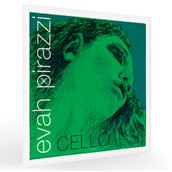סט מיתרים לצ'לו פירסטרו אווה פירצי Pirastro EVAH PIRAZZI Cello Set 332020