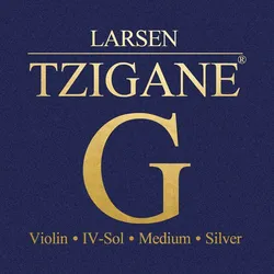 Larsen Tzigane Violin - G Silver (medium)