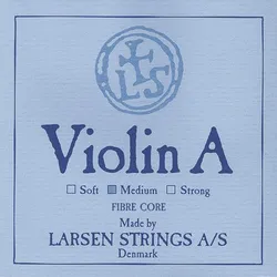 סט מיתרים לכינור לרסן אוריג'ינל מדיום 4/4 Original Violin set with E ball end medium