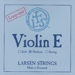 סט מיתרים לכינור לרסן אוריג'ינל מדיום 4/4 Original Violin set with E ball end medium