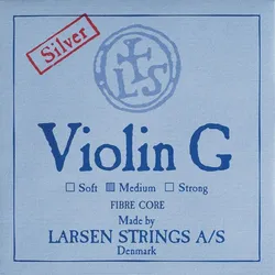 סט מיתרים לכינור לרסן אוריג'ינל מדיום 4/4 Original Violin set with E ball end medium