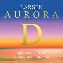סט מיתרים לכינור לרסן אורורה מדיום 4/4 Larsen Aurora medium