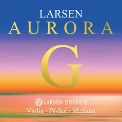 סט מיתרים לכינור לרסן אורורה מדיום 4/4 Larsen Aurora medium