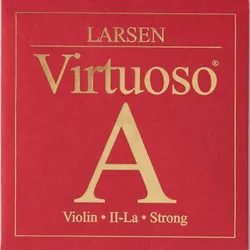 סט מיתרים לכינור לרסן וירטואוזו סטרונג Virtuoso Violin set with E ball end strong