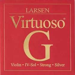 סט מיתרים לכינור לרסן וירטואוזו סטרונג Virtuoso Violin set with E ball end strong