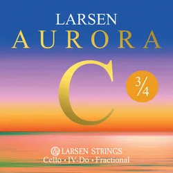 סט מיתרים לצ'לו לרסן אורורה מדיום 3/4 Aurora Cello Set Medium