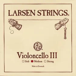 סט מיתרים לצ'לו לרסן אוריג'ינאל מדיום Larsen Original Cello - full set (medium)