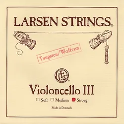 סט מיתרים לצ'לו לרסן אוריג'ינאל סטרונג Larsen Original Cello - full set (strong)