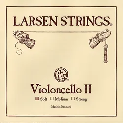סט מיתרים לצ'לו לרסן אוריג'ינאל סופט Larsen Original Cello - full set (soft)