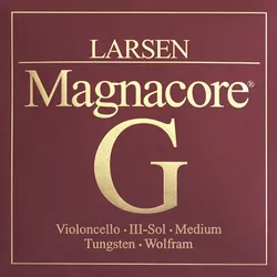 סט מיתרים לצ'לו לרסן מגנקור מדיום Larsen Magnacore Cello - full set (medium)