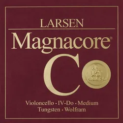 סט מיתרים לצ'לו לרסן מגנקור אריאוזו מדיום Larsen Magnacore Arioso Cello - full set (medium)