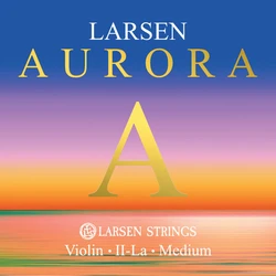 סט מיתרים לכינור לרסן אורורה מדיום 4/4 Larsen Aurora medium