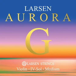 סט מיתרים לכינור לרסן אורורה מדיום 4/4 Larsen Aurora medium