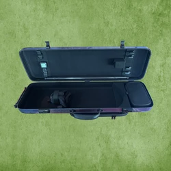 ארגז מלבני לכינור 4/4 מקרבון (Pure Carbon) עם תיק תווים