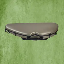 ארגז פייברגלס חצי ירח half moon לכינור 4/4 עם תיק תווים