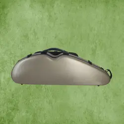 ארגז פייברגלס חצי ירח half moon לכינור 4/4 עם תיק תווים