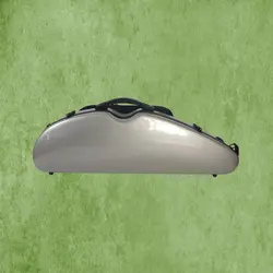 ארגז כסוף חצי ירח half moon לכינור 4/4 מקרבון עם תיק תווים