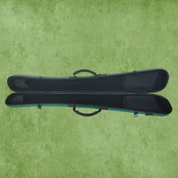 קייס קרבון ירוק כפול ל2 קשתות בס