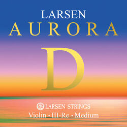מיתר רה לרסן אורורה מידיום 4/4 Larsen Aurora Violin - D (medium)