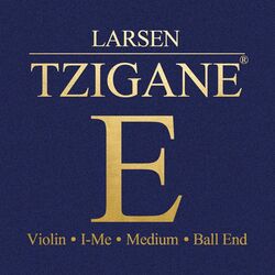 מיתר מי לכינור לרסן ציגן מדיום Larsen Tzigane Violin - E ball end (medium) SV224112