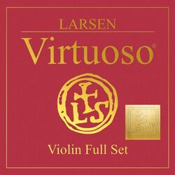 סט מיתרים לכינור לרסן וירטואוזו מדיום Virtuoso Violin set with E ball end medium SV226901