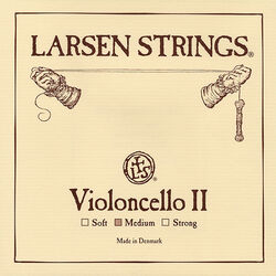 מיתר רה לצ'לו לרסן אוריג'ינל מדיום Larsen Original Cello - D (medium) SC333122