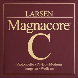 מיתר דו טונגסטן לצ'לו לרסן מגנקור מדיום Larsen Magnacore Cello - C tungsten (medium) SC334242