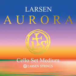 סט מיתרים לצ'לו לרסן אורורה מדיום 4/4 Aurora Cello Set Medium