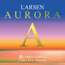מיתר לה לצ'לו לרסן אורורה מדיום Larsen Aurora Cello - A (medium)