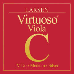 מיתר דו לויולה לרסן וירטואוזו סילבר מידיום Larsen Virtuoso Viola - C Silver (medium) SB222242