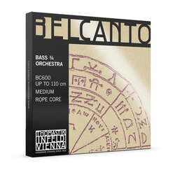 סט מיתרים לבס טומסטיק בלקנטו אורקסטרה Thomastik Belcanto Orchestra Bass medium 3/4