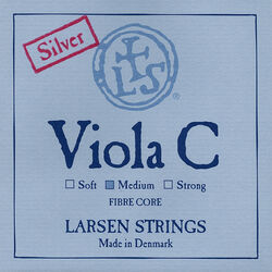 מיתר דו סילבר לויולה לרסן אוריג'ינאל מדיום Larsen Original Viola - C Silver (medium) SB223142