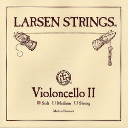 מיתר רה לצ'לו לרסן אוריג'ינל סופט Larsen Original Cello - D (soft) SC333121