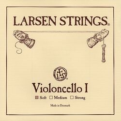 מיתר לה לצ'לו לרסן אוריג'ינל סופט Larsen Original Cello - A (soft) SC333111