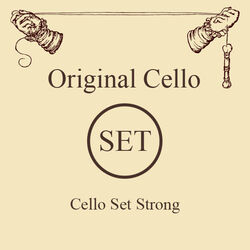 סט מיתרים לצ'לו לרסן אוריג'ינאל סטרונג Larsen Original Cello - full set (strong) SC333903