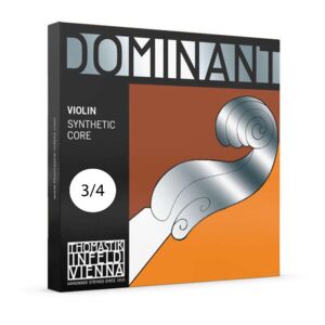 סט מיתרים לכינור טומסטיק דומיננט מדיום 3/4 Thomastik Dominant medium heavy light 135B