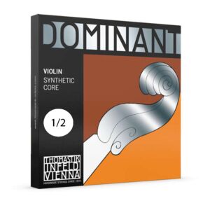 סט מיתרים לכינור טומסטיק דומיננט מדיום 1/2 Thomastik Dominant medium heavy light 135B