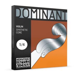 סט מיתרים לכינור טומסטיק דומיננט מדיום 1/4 Thomastik Dominant medium heavy light 135B