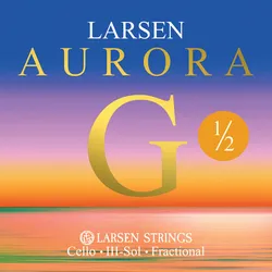 מיתר סול לצ'לו לרסן אורורה מדיום 1/2 Aurora Cello G (medium)