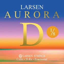 מיתר רה לצ'לו לרסן אורורה מדיום 1/8 Aurora Cello D (medium)