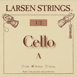 מיתר לה לצ'לו לרסן אוריג'ינל מדיום 1/2 Larsen Original Cello A (medium) SC332212
