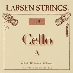מיתר לה לצ'לו לרסן אוריג'ינל מדיום 1/8 Larsen Original Cello A (medium) SC332412