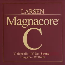 מיתר דו טונגסטן לצ'לו לרסן מגנקור סטרונג Larsen Magnacore Cello - C tungsten (strong) SC334243