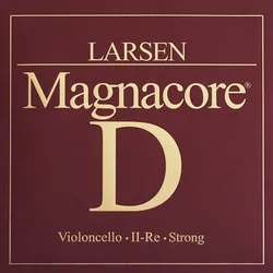 מיתר רה לצ'לו לרסן מגנקור סטרונג Larsen Magnacore Cello - D (strong) SC334223