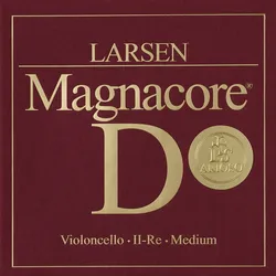מיתר רה לצ'לו לרסן מגנקור אריאוזו מדיום Larsen Magnacore Arioso Cello - D (medium) SC334221