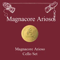 סט מיתרים לצ'לו לרסן מגנקור אריאוזו מדיום Larsen Magnacore Arioso Cello - full set (medium) SC334907