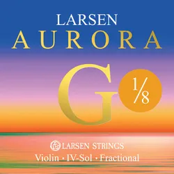 מיתר סול לרסן אורורה מידיום 1/8 Larsen Aurora Violin G (medium)
