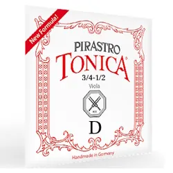 מיתר רה לויולה פירסטרו טוניקה 3/4-1/2 Pirasro Tonica Viola D 422241