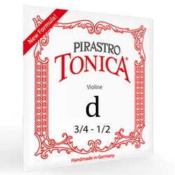מיתר רה לכינור פירסטרו טוניקה 3/4-1/2 Pirastro Tonica Violin D 3 412341
